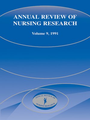 cover image of Annual Review of Nursing Research, Volume 9, 1991